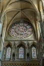 Interior view of the Cathedral in Truro, Cornwall on May 6, 2024 Royalty Free Stock Photo