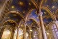 Interior view of the Church of All Nations or the Basilica of the Agony on the Mount of Olives in Jerusalem Royalty Free Stock Photo