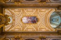 Interior view of the Church Sant`Antonio dei Portoghesi in Rome, Italy.