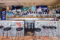 Interior view of a cool bar in Redondo Beach Royalty Free Stock Photo