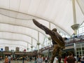 Interior view of the Denver International Airport Royalty Free Stock Photo