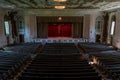 Derelict Auditorium - Abandoned Laurelton State School - Pennsylvania Royalty Free Stock Photo