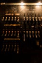 Derelict Stage Lighting Control Panel - Abandoned Laurelton State School - Pennsylvania Royalty Free Stock Photo