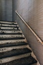 Derelict Staircase - Abandoned Central Islip State Hospital - New York