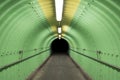 Interior view of empty tunnel Royalty Free Stock Photo