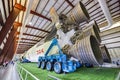 Interior view exhibition of Space Center Houston Royalty Free Stock Photo