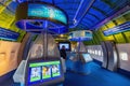 Interior view exhibition of Space Center Houston Royalty Free Stock Photo