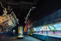Interior view exhibition of Space Center Houston Royalty Free Stock Photo