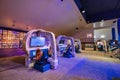 Interior view exhibition of Space Center Houston Royalty Free Stock Photo