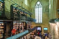 ` Book Store Dominicanen`, former medieval church, in Maastricht, Netherlands.