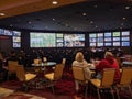 Interior view of the famous Excalibur Hotel & Casino