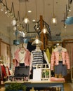 Interior view of female fashion shop