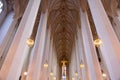 Interior view of Frauenkirche, The Cathedral of Our Lady in Munich, Germany Royalty Free Stock Photo