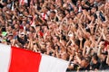 Interior view of the full Amsterdam Arena Stadium Royalty Free Stock Photo