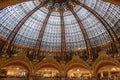 Interior view of the Galeries Lafayette Haussmann, a Parisian sh