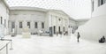 Interior view of the Great Court at the British Museum in London Royalty Free Stock Photo