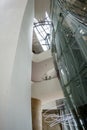 Interior view of Guggenheim Museum by Frank Gehry. Bilbao, Basque Country, Spain