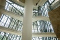 Interior view of Guggenheim Museum by Frank Gehry. Bilbao, Basque Country, Spain