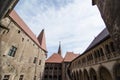 Interior view of the Huniazi Castle Royalty Free Stock Photo