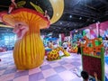 Interior view of indoor children`s paradise in wuhan city