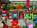 interior view of a indoor kids playground in Wuhan city china