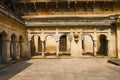 Interior view of Jahangir Palace. Orchha Palace Fort Complex. Orchha. Madhya Pradesh. Royalty Free Stock Photo