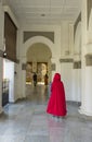 Interior view of Kapitan Keling Mosque in Penang