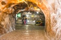 Interior view of Khewra Salt mine Royalty Free Stock Photo