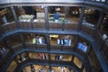 Interior view of Liberty shopping mall, one of the oldest department stores in London Royalty Free Stock Photo