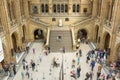 Interior view of Londons Natural History Museum. Royalty Free Stock Photo