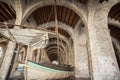 Interior view of Maritime museum in Barcelona .