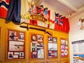 Interior view of the Maritime Museum at San Diego Royalty Free Stock Photo