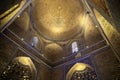 Interior view of the Mausoleum of Tamerlane in Samarkand, Uzbekistan