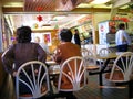 Interior view of McDonalds Restaurant. La Verne, California, USA