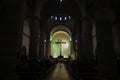 Interior View of the Merida Cathedral on Yucatan, which is built on Mayan ruins Royalty Free Stock Photo