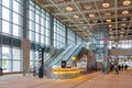 Interior view of the Miaoli County Taiwan High Speed Rail Station