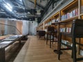interior view of a modern book store in Wuhan city