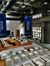 interior view of a modern book store in Wuhan city