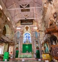 Interior view of a modern church Royalty Free Stock Photo