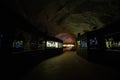 Interior view of The Moqui Cave