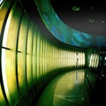 NASCAR Hall of Fame Interior. Fisheye lens.