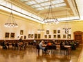 Interior view of the New York Public Library, Stephen A. Schwarzman Building Royalty Free Stock Photo