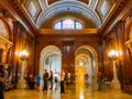Interior view of the New York Public Library, Stephen A. Schwarzman Building Royalty Free Stock Photo