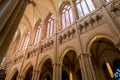 Notre Dame de Fourviere Basilica on Fourviere Hill in Lyon, France Royalty Free Stock Photo