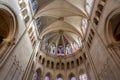 Notre Dame de Fourviere Basilica on Fourviere Hill in Lyon, France Royalty Free Stock Photo