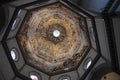 Interior view of the painting of dome. Basilica di Santa Maria del Fiore, Duomo, Florence, Italy Royalty Free Stock Photo