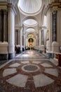 The interior view of the Palermo Cathedral or Cattedrale di Palermo in a nice sunny afternoon in Palermo, Sicily Royalty Free Stock Photo