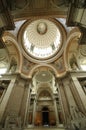 Interior view of the Pantheon in Paris Royalty Free Stock Photo