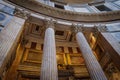 Pantheon interior, Rome Royalty Free Stock Photo