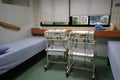 Interior view of a physical therapy treatment room